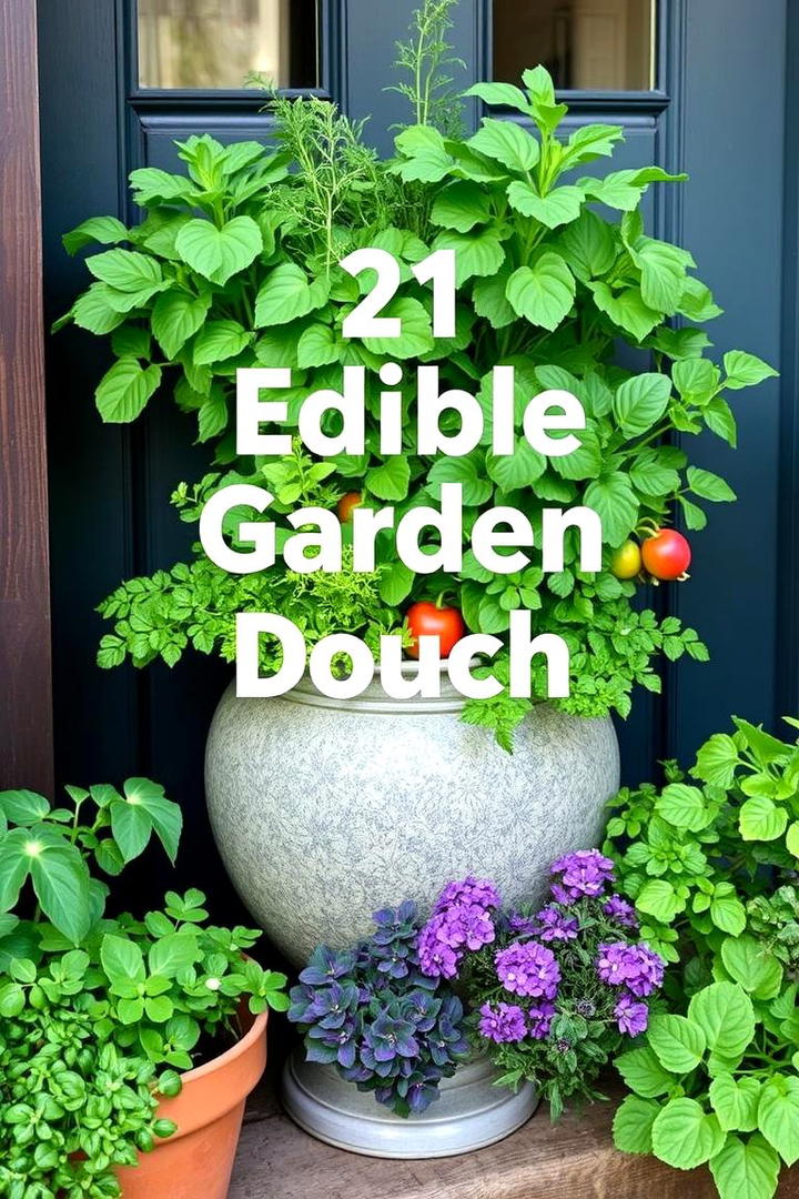 Edible Garden Touch - 21 Front Door Plants