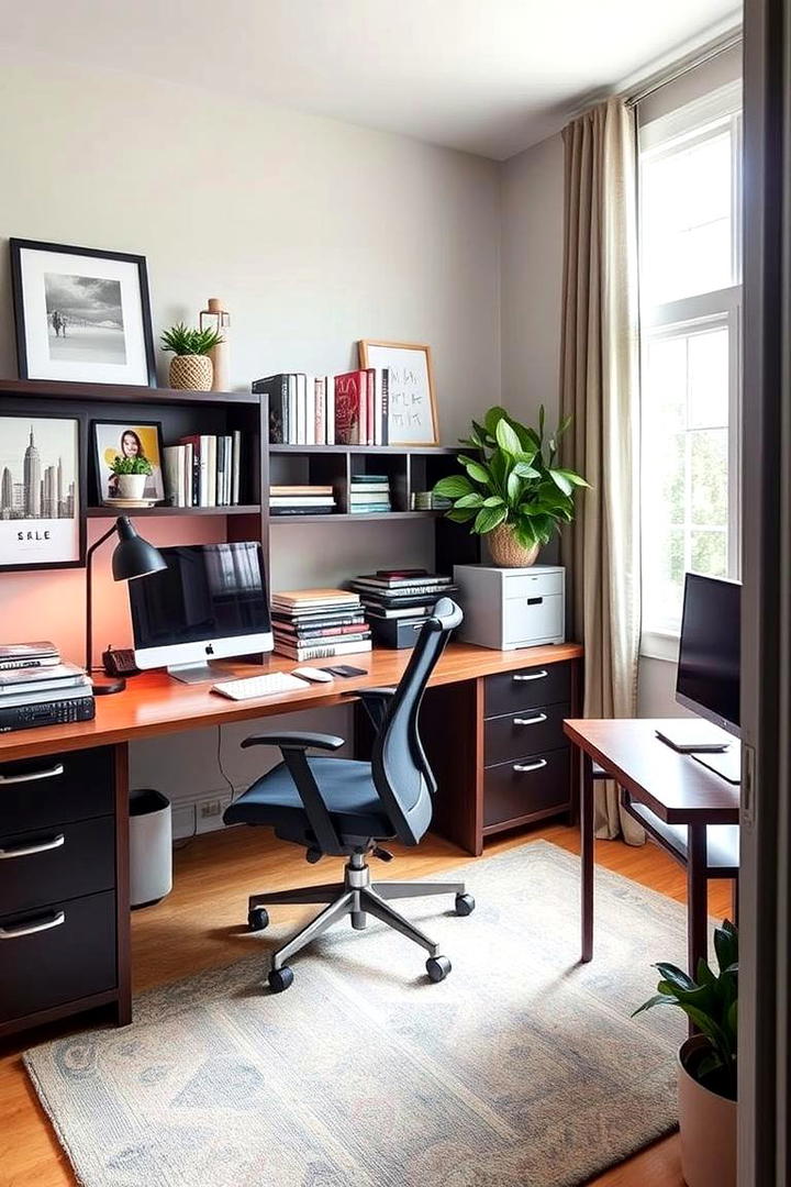 Efficient Home Offices - 21 Minimalist Apartment Ideas