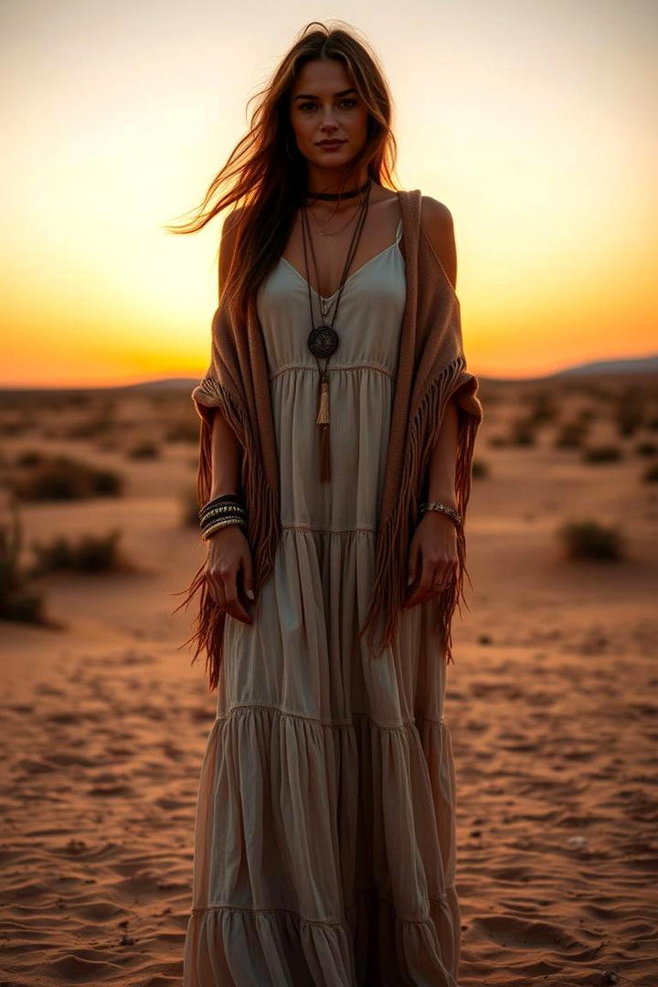 Effortless Bohemian - 30 Guest Wedding Outfit Ideas