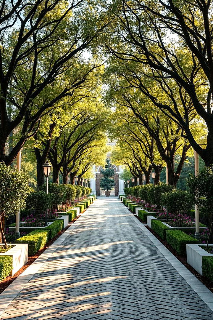 Elegant Arbor Entrance - 30 Tree Landscaping Ideas