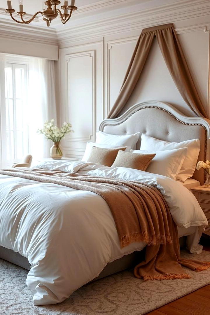 Elegant Bedding for Cozy Comfort - 17 romantic bedroom ideas