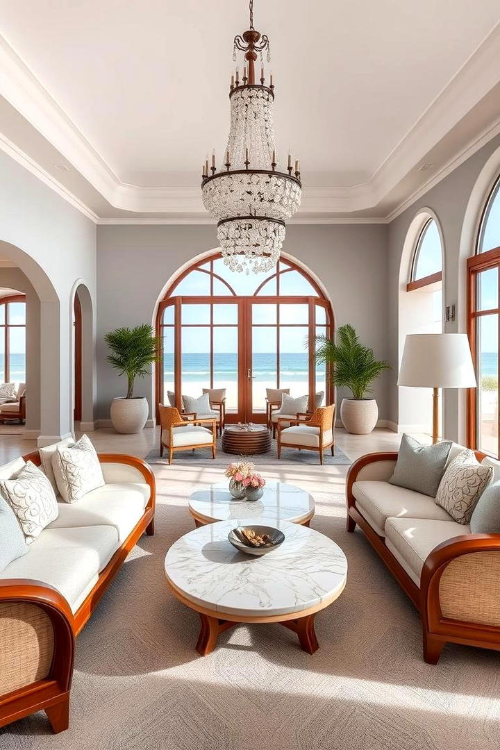 Elegant Coastal Furniture - 21 Beach House Decor Ideas