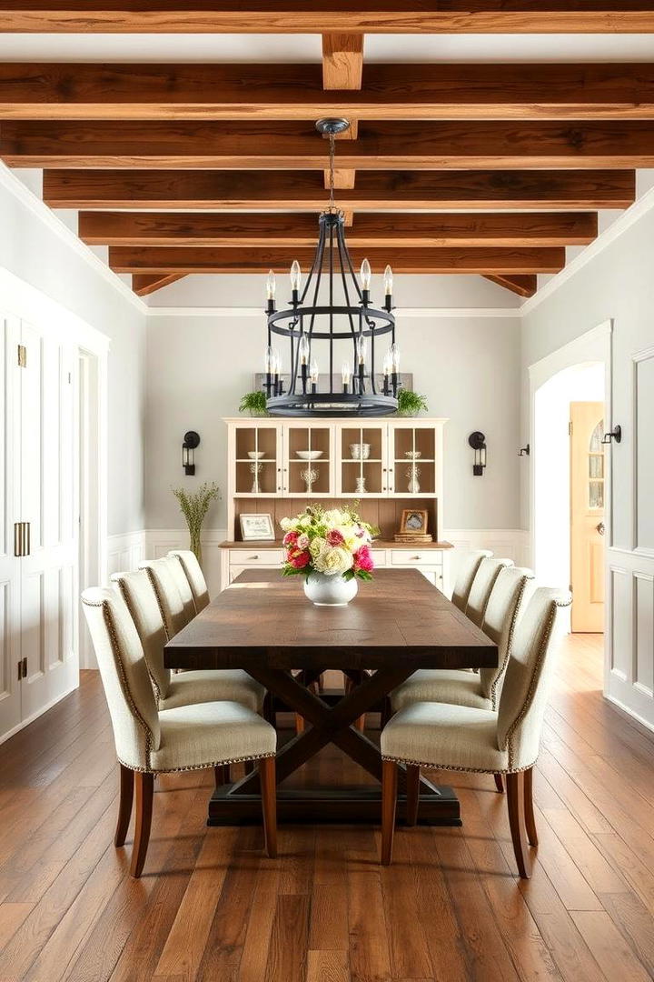 Elegant Farmhouse Flair - 21 French Country Dining Room Ideas