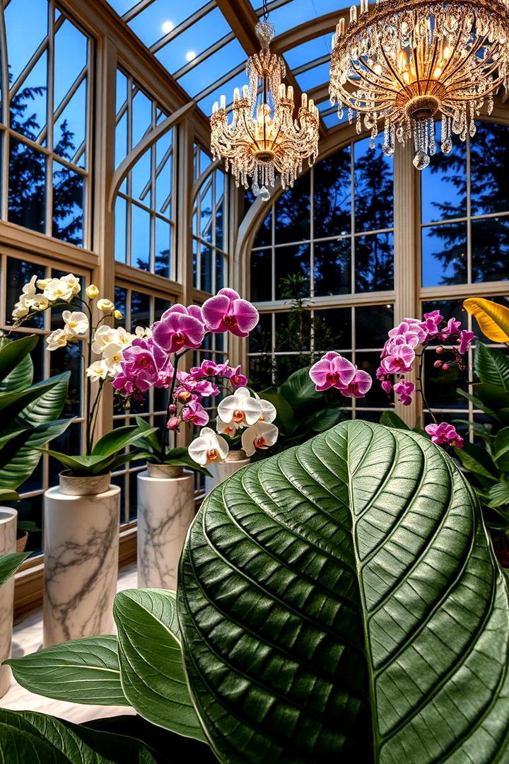 Elegant Foliage Chamber - 30 Garden Room Ideas