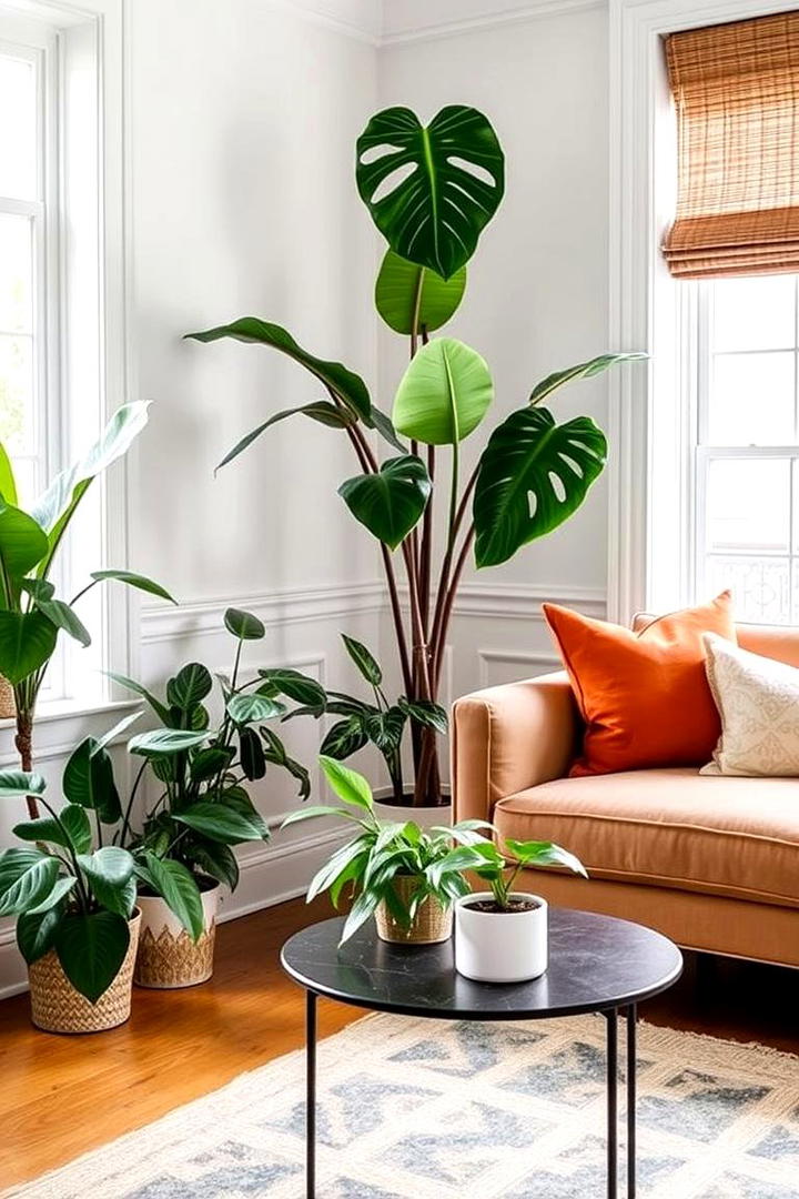 Elegant Indoor Plants - 21 Minimalist Apartment Ideas