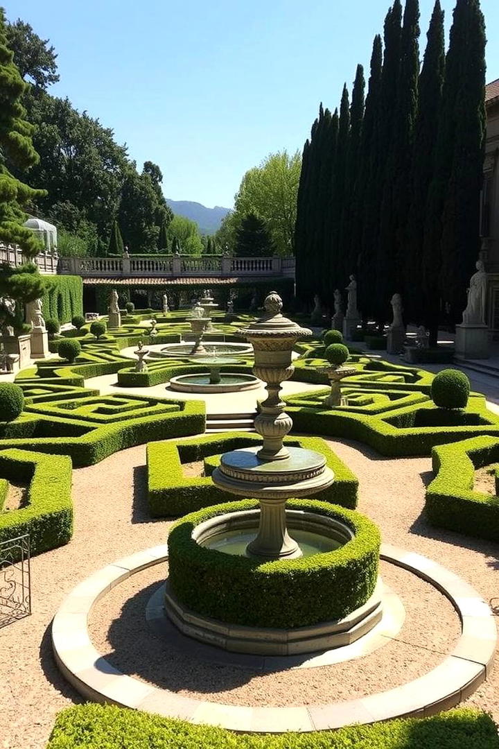 Elegant Italian Villa Garden - 30 Italian Garden Design Ideas