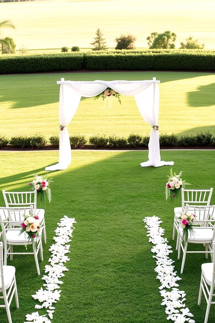 Elegant Lawn Ceremony - 21 Spring Wedding Ideas