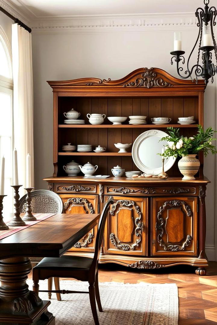 Elegant Sideboard Styles - 21 French Country Dining Room Ideas