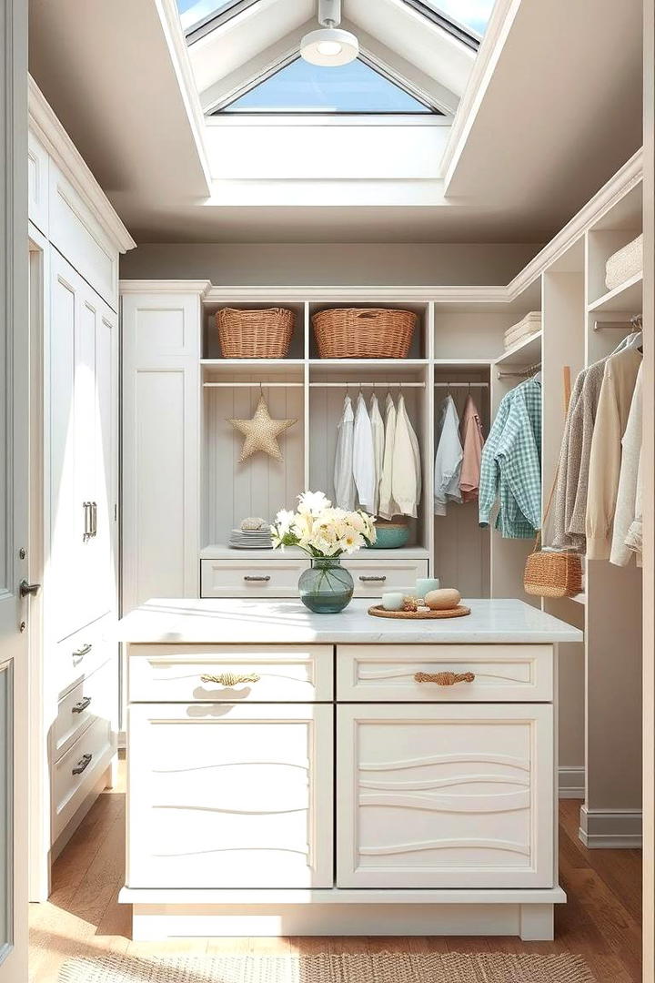 Elegant Urban Closet Island - 30 Closet Island Ideas