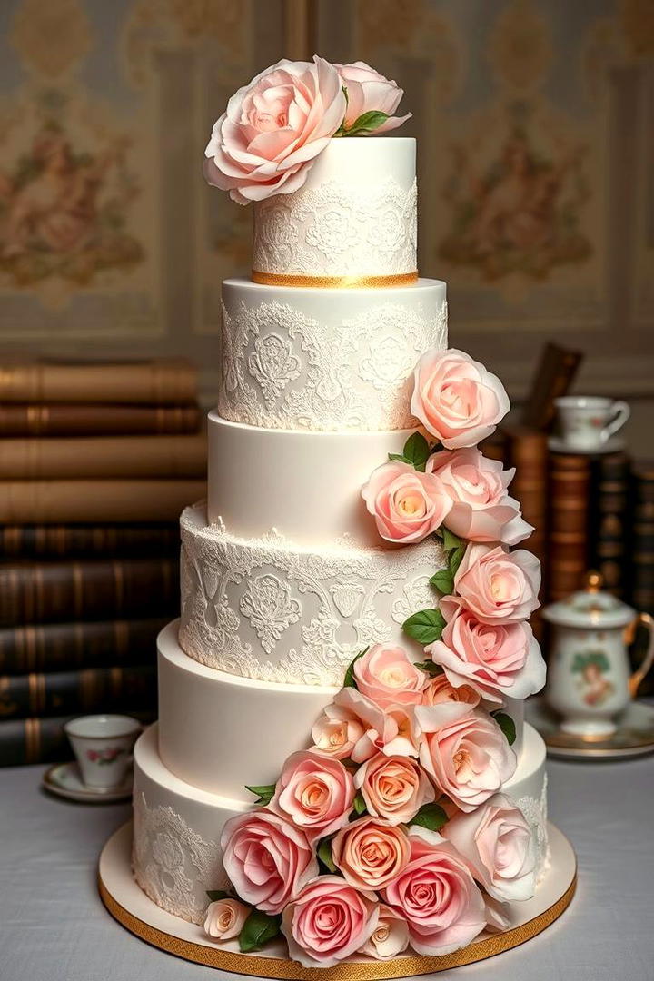 Elegant Wedding Cake Designs - 30 Bridgerton Wedding Ideas