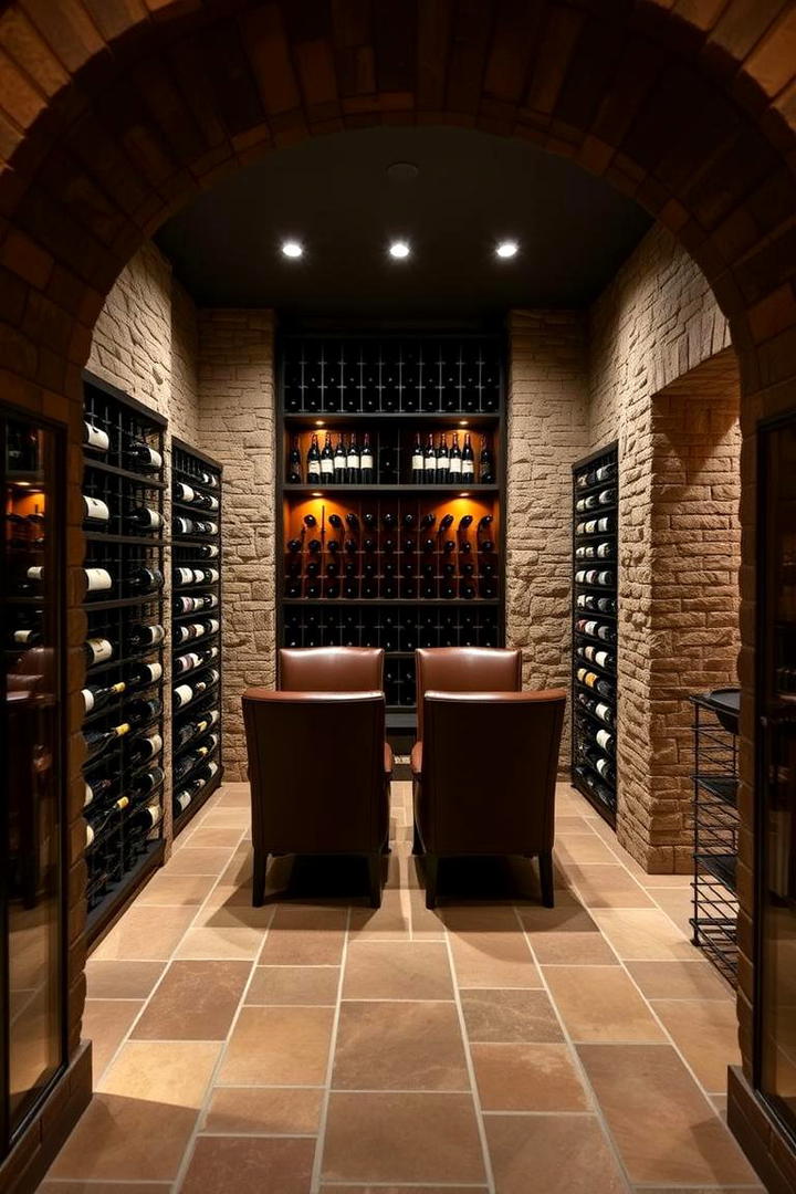 Elegant Wine Cellar and Tasting Room - 21 bonus room ideas