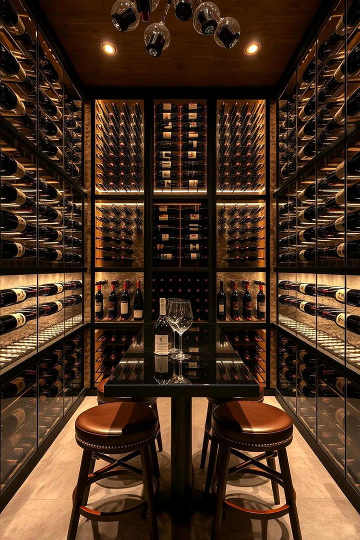 Elegant Wine Cellar - 21 Basement Ideas