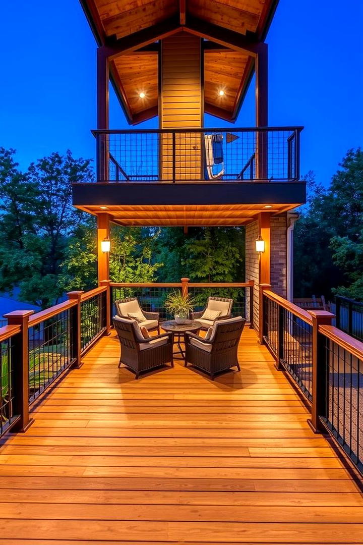 Elevated Deck Hideaway - 21 Backyard Deck Ideas