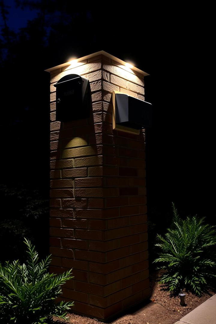 Elevated Design Brick Mailbox - 30 Brick Mailbox Ideas