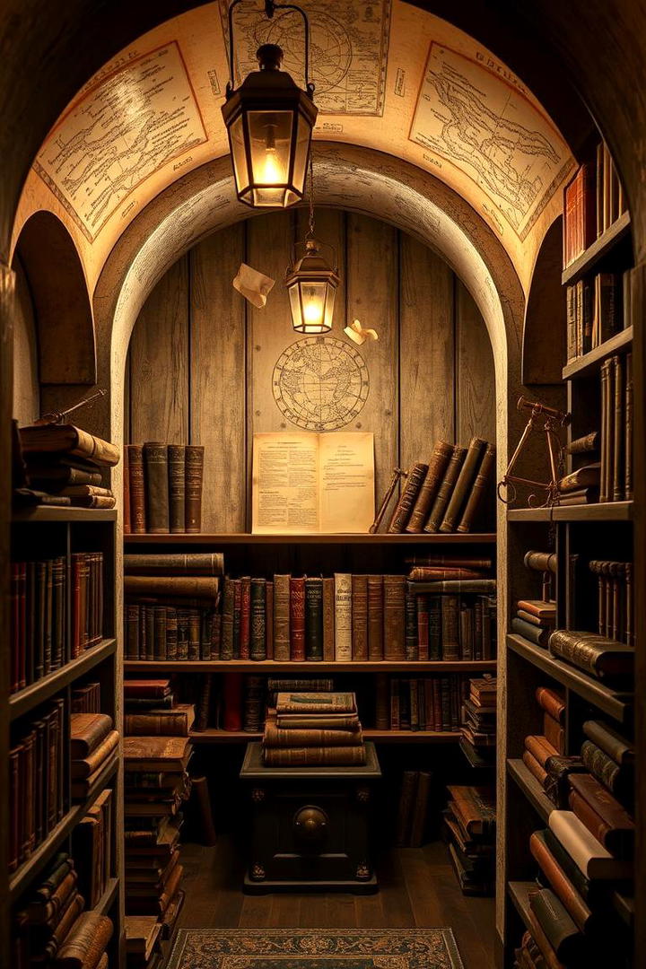 Enchanted Book Nook - 30 Harry Potter Decor Ideas