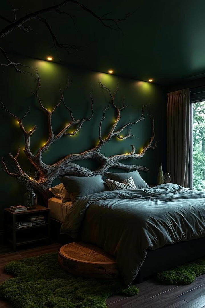 Enchanted Dark Oasis - 30 Dark Bedroom Ideas