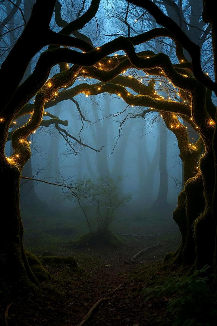 Enchanted Forest Wedding Arch - 21 Wedding Arch Ideas