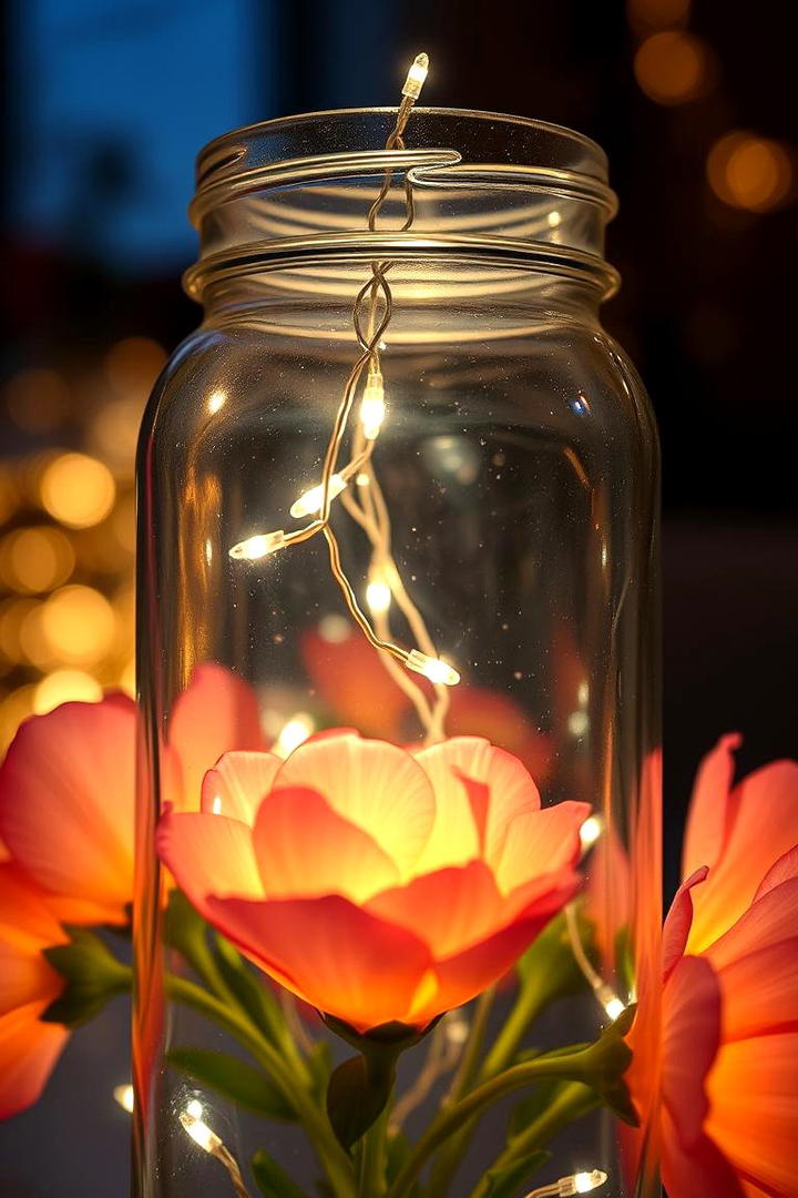 Enchanting Fairy Lights - 30 Mason Jar Centerpiece Ideas