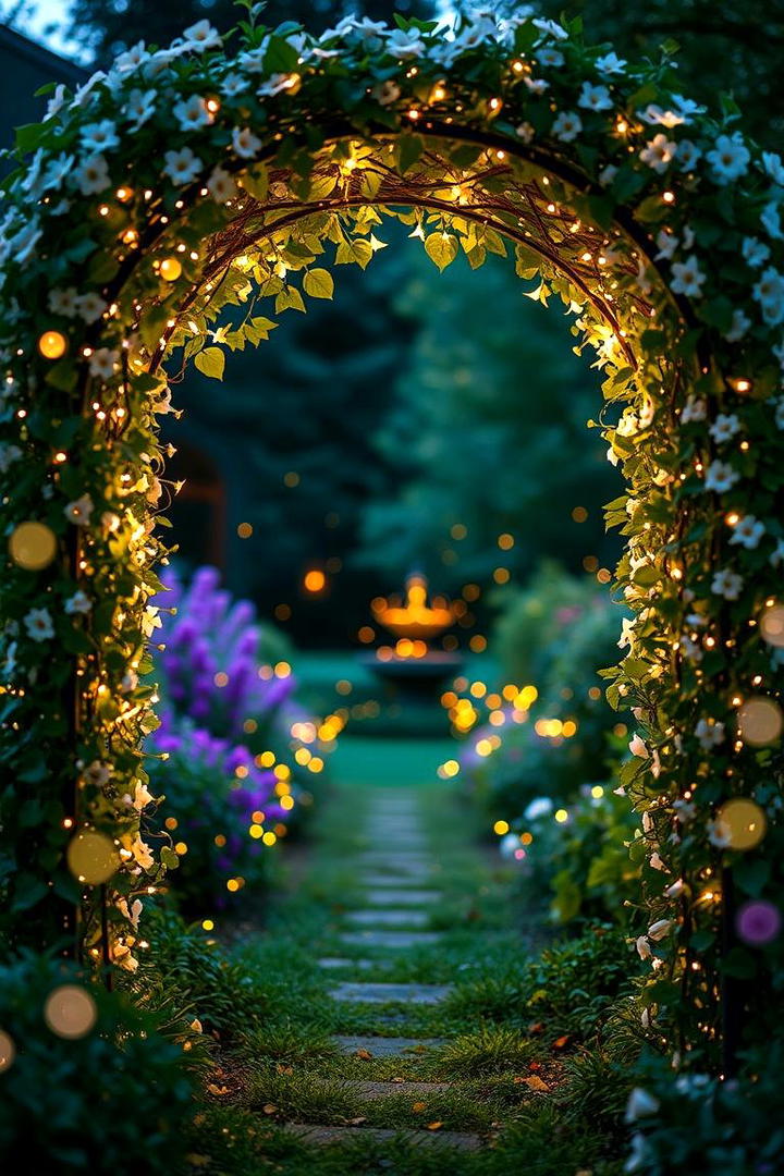 Enchanting Garden Archway - 30 Garden Arch Ideas