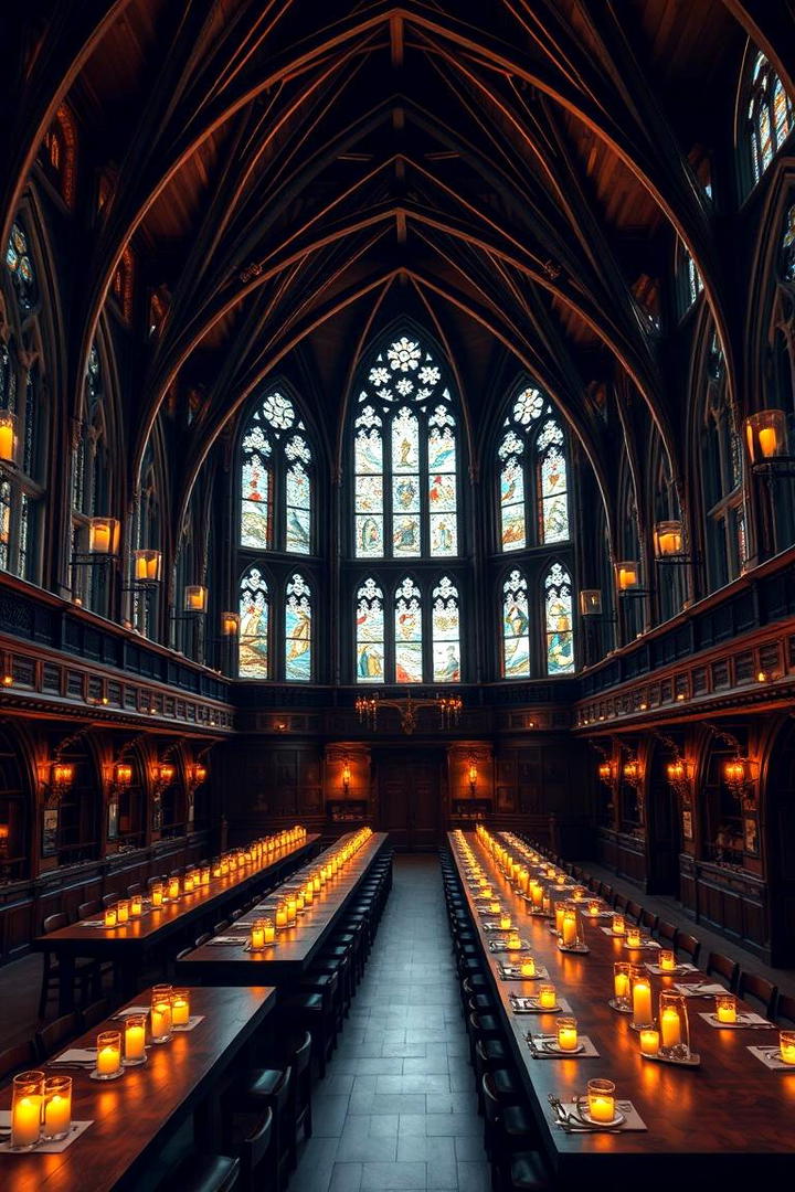 Enchanting Hogwarts Great Hall Reception - 30 Harry Potter Wedding Ideas