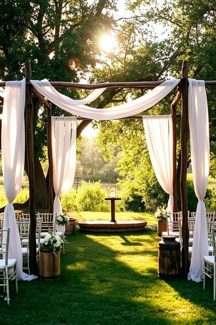 Enchanting Outdoor Ceremony Decor - 21 boho wedding ideas