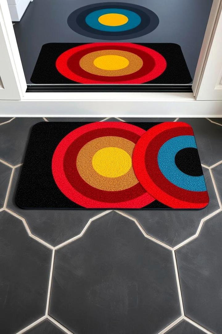 Energetic Floor Mats - 21 Colorful Kitchen Ideas