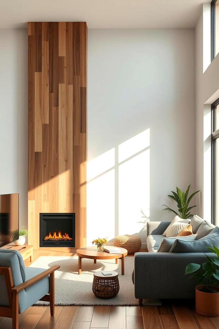 Energy Efficient Electric Fireplace with TV Enhancement - 30 Electric Fireplace Ideas With Tv Above