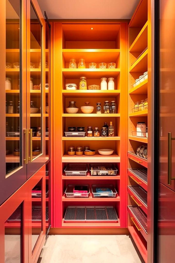 Engaging Storage Solutions - 21 Colorful Kitchen Ideas