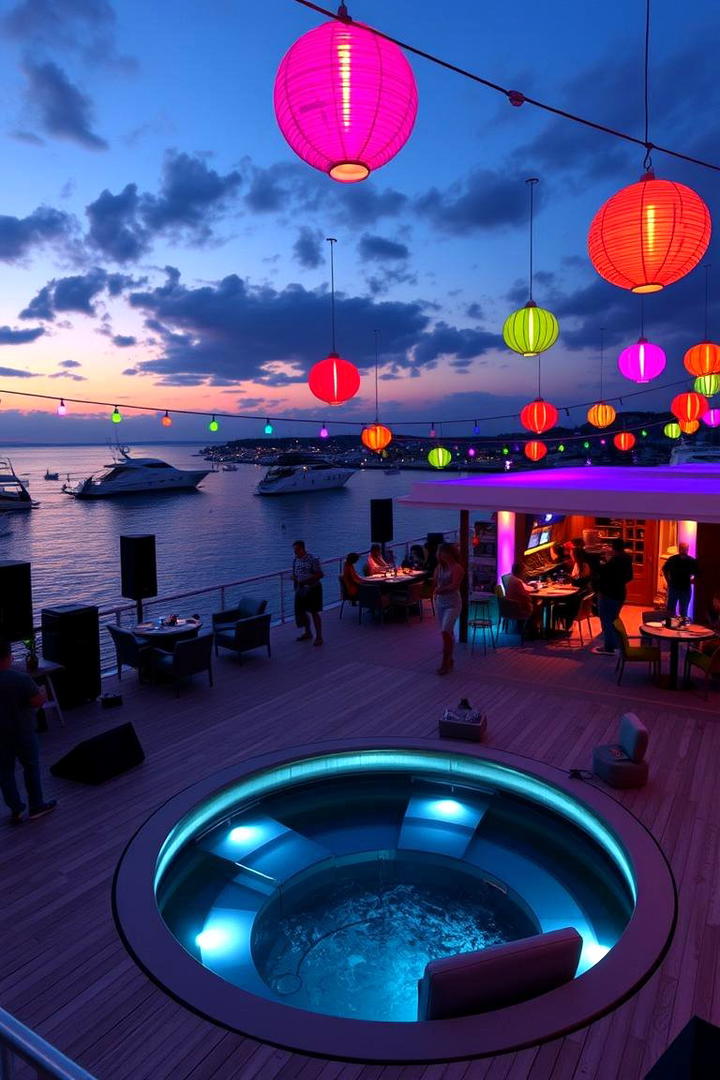 Entertainers Floating Deck - 30 Floating Deck Ideas