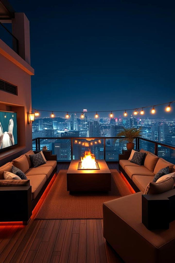 Entertainment Hub Balcony - 21 Balcony Ideas