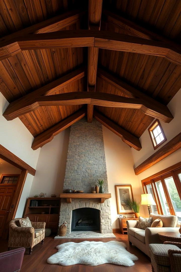 Exposed Beams for Cozy Spaces - 21 Rustic Decor Ideas