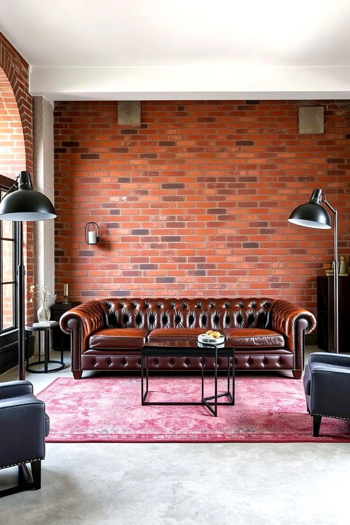 Exposed Brick Walls - 30 Hypebeast Room Decor Ideas