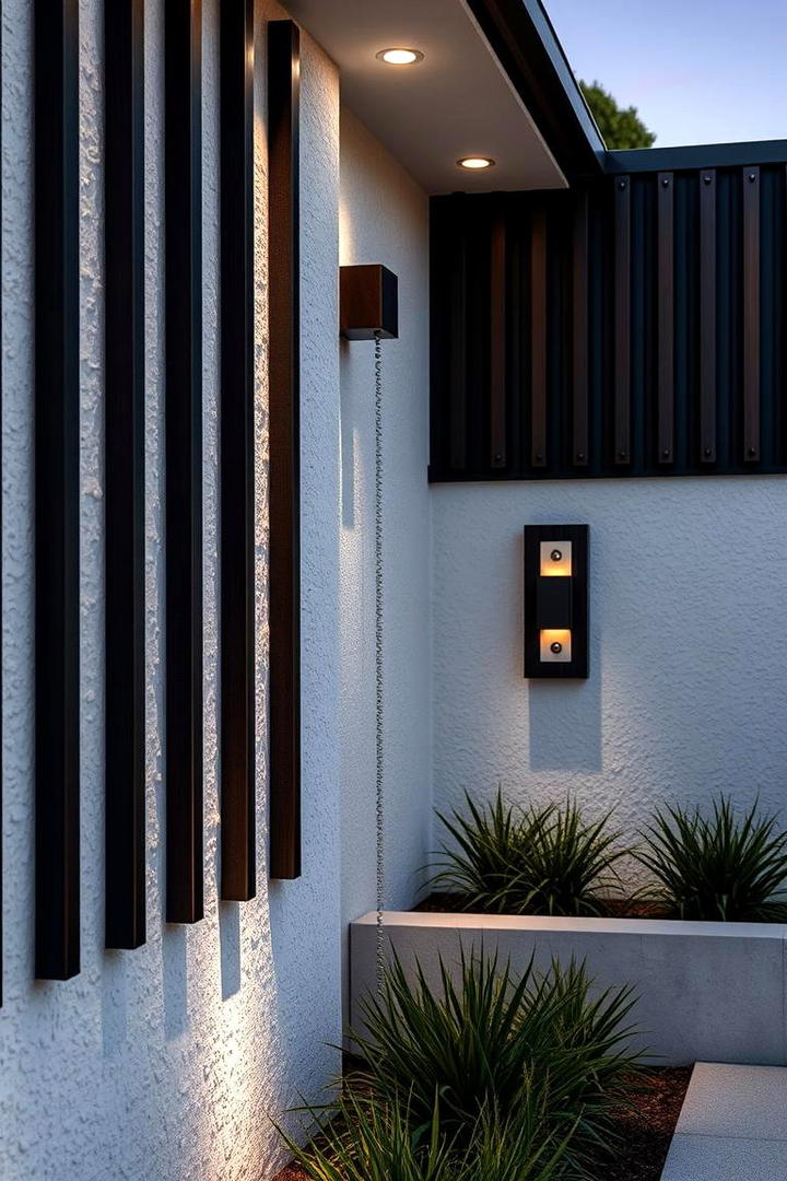 Eye Catching Texture Play - 21 Black and White House Exterior Ideas