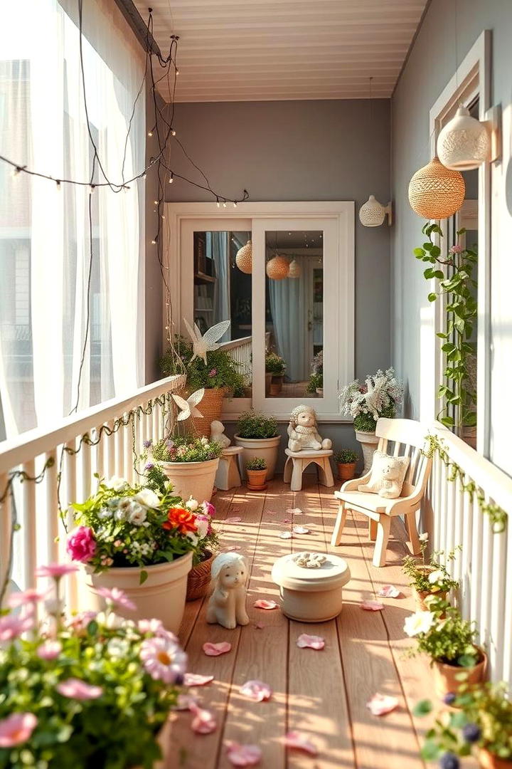 Fairy Tale Garden - 21 Balcony Garden Ideas