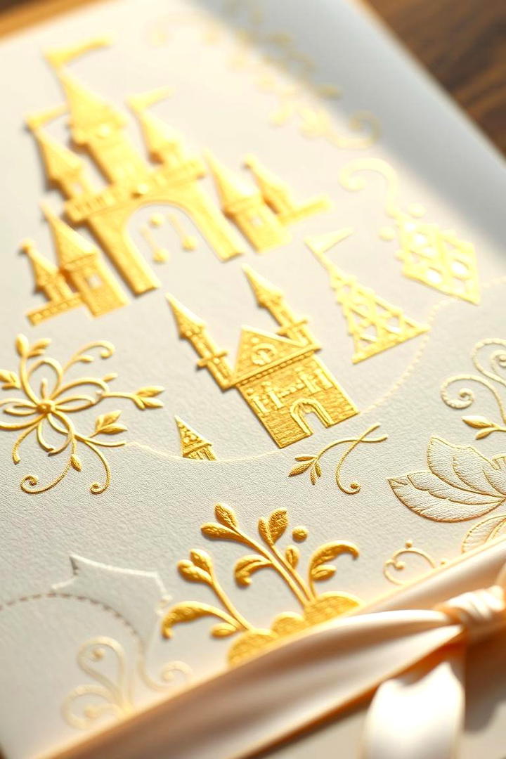 Fairytale Invitations Design - 30 Disney Wedding Ideas