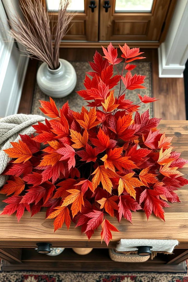 Fallen Leaves Decor - 30 Friendsgiving Decor Ideas