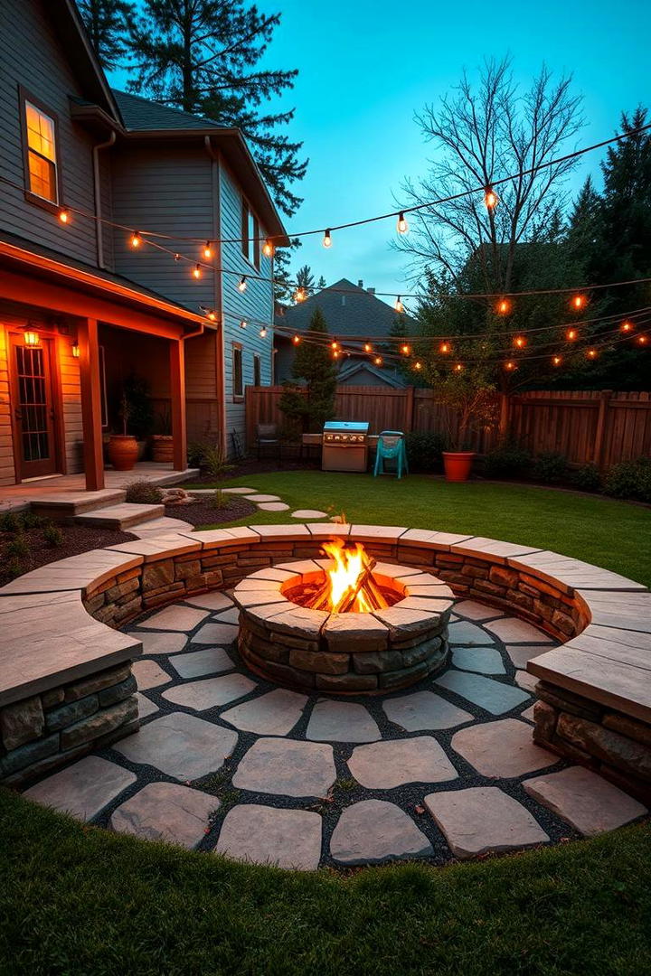 Family Friendly Outdoor Center - 21 Fire Pit Ideas