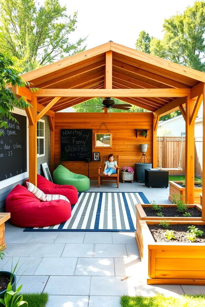 Family Fun Outdoor Area - 21 patio with a gazebo ideas