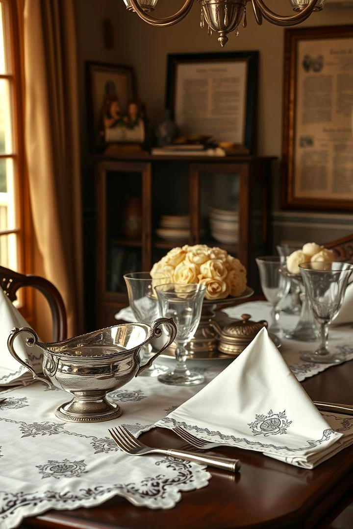 Family Heirloom Inspirations - 21 Thanksgiving Table Settings