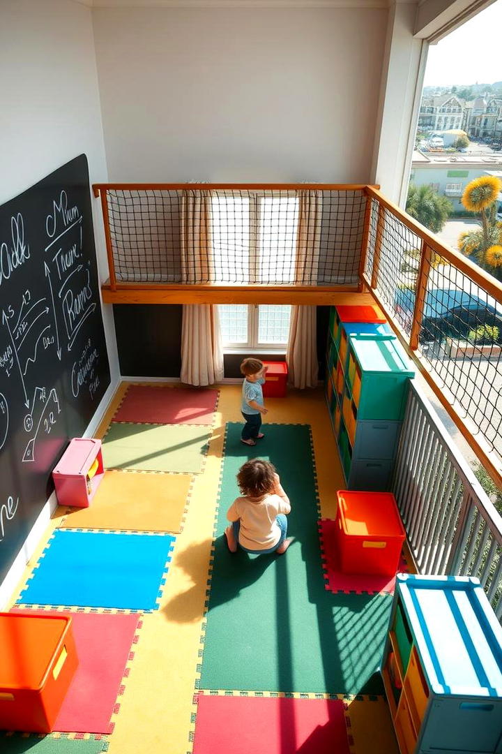 Family Play Zone Balcony - 21 Balcony Ideas