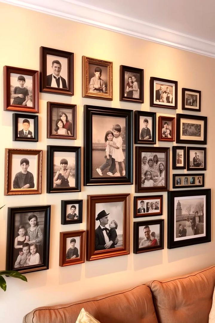 Family Portrait Gallery - 21 Gallery Wall Ideas