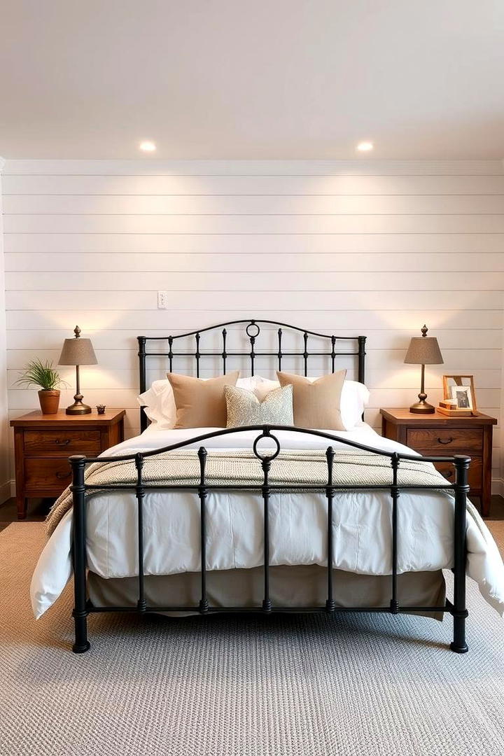 Farmhouse Bedside Elegance - 30 Rustic Bedroom Ideas