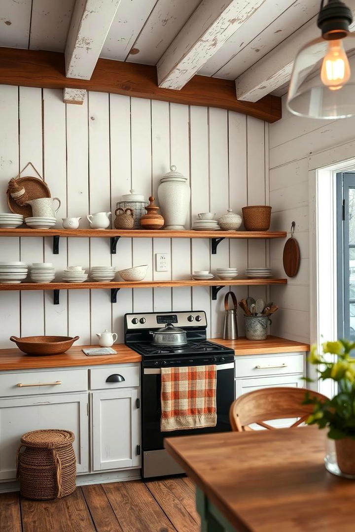 Farmhouse Cozy Paneling - 21 Half Wall Paneling Ideas