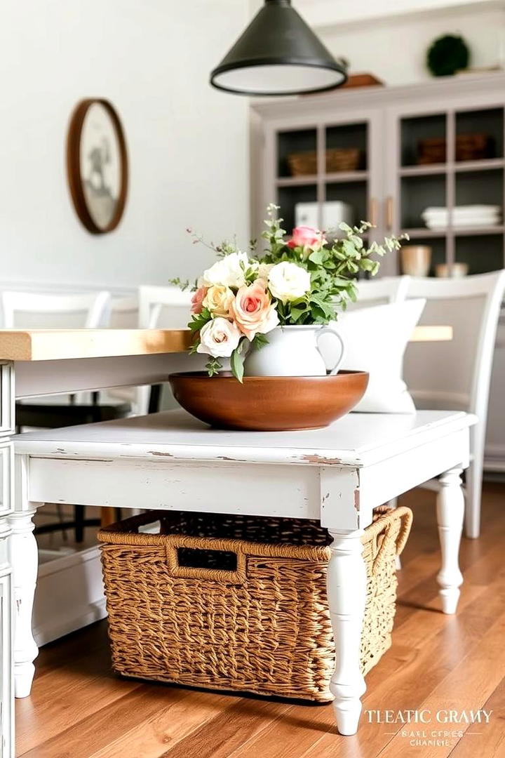 Farmhouse Style Mudroom Bench - 30 Mudroom Bench Ideas