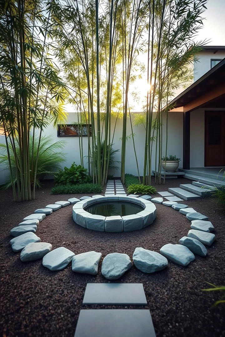 Feng Shui Inspired Layout - 30 Front Yard Landscaping Ideas