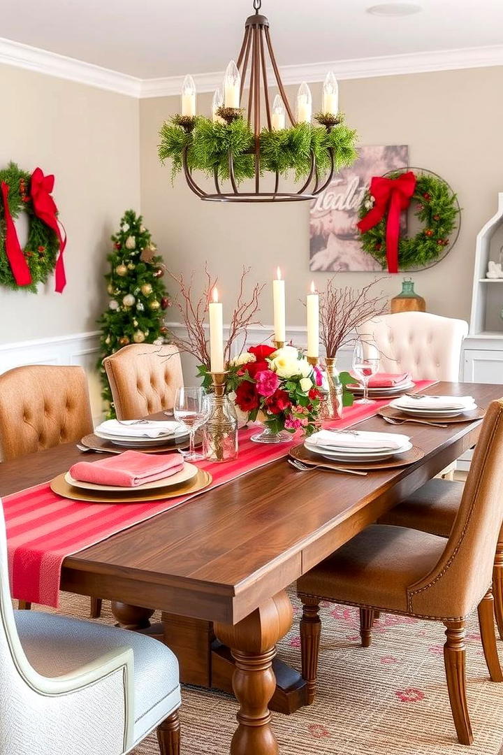 Festive Seasonal Accents - 21 Dining Table Decor Ideas