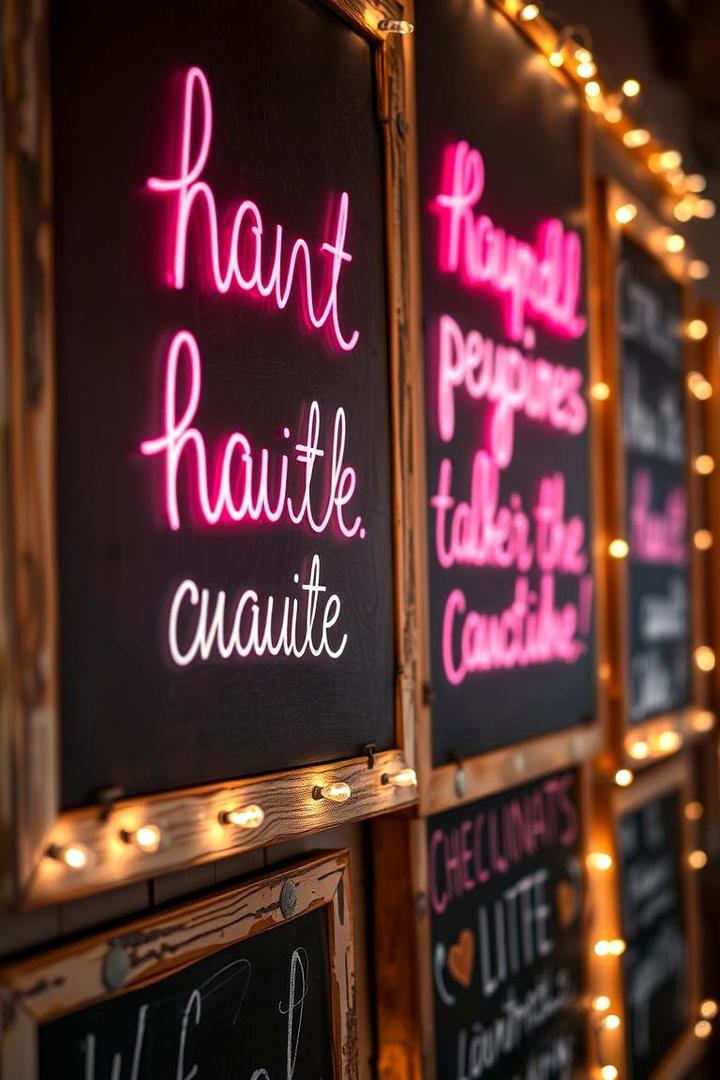 Festive Signage Boards - 30 Birthday Decoration Ideas