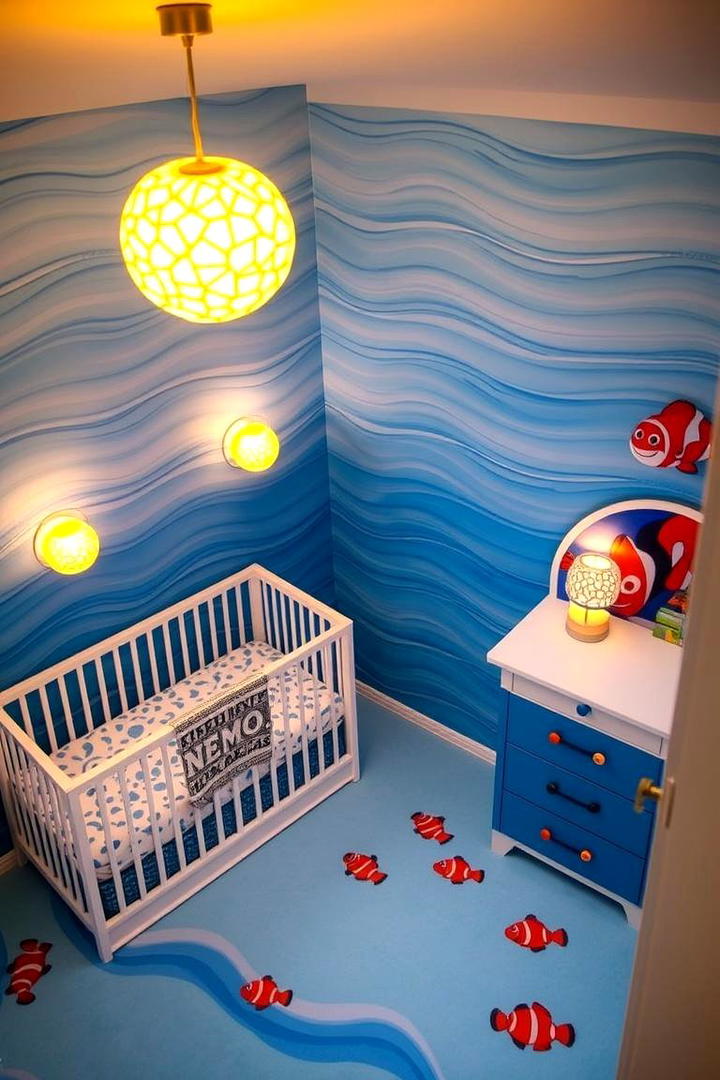 Finding Nemo Ocean Nursery - 30 Disney Nursery Ideas