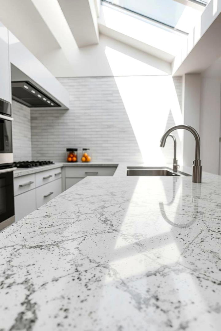 First Glance Beauty Quartz - 30 Quartz Kitchen Countertops