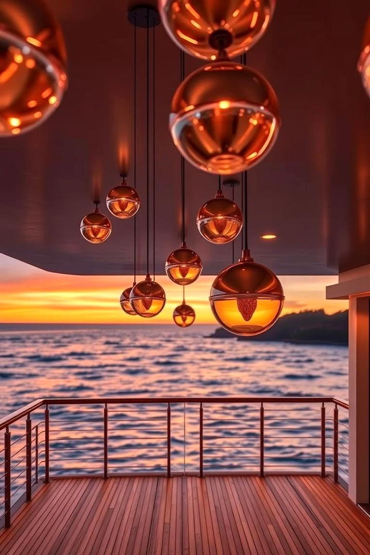 Floating Deck Lights - 30 Deck Lighting Ideas